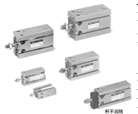 介質說明自由安裝型氣缸SMC，MGPM16-20Z