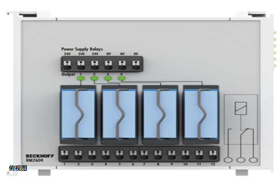 BECKHOFF數字量輸出模塊KM2604, KM2614